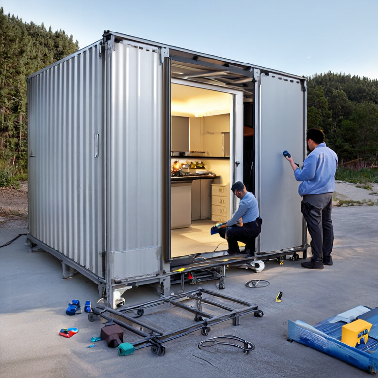 Expandable Container Home