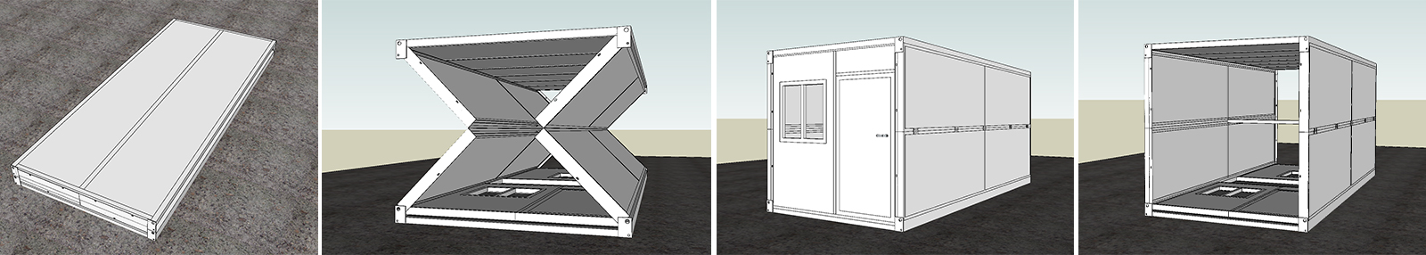 Folding Container House