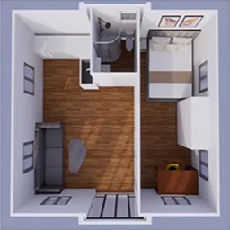 20FT One Bedroom
