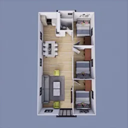 40FT Three Bedrooms
