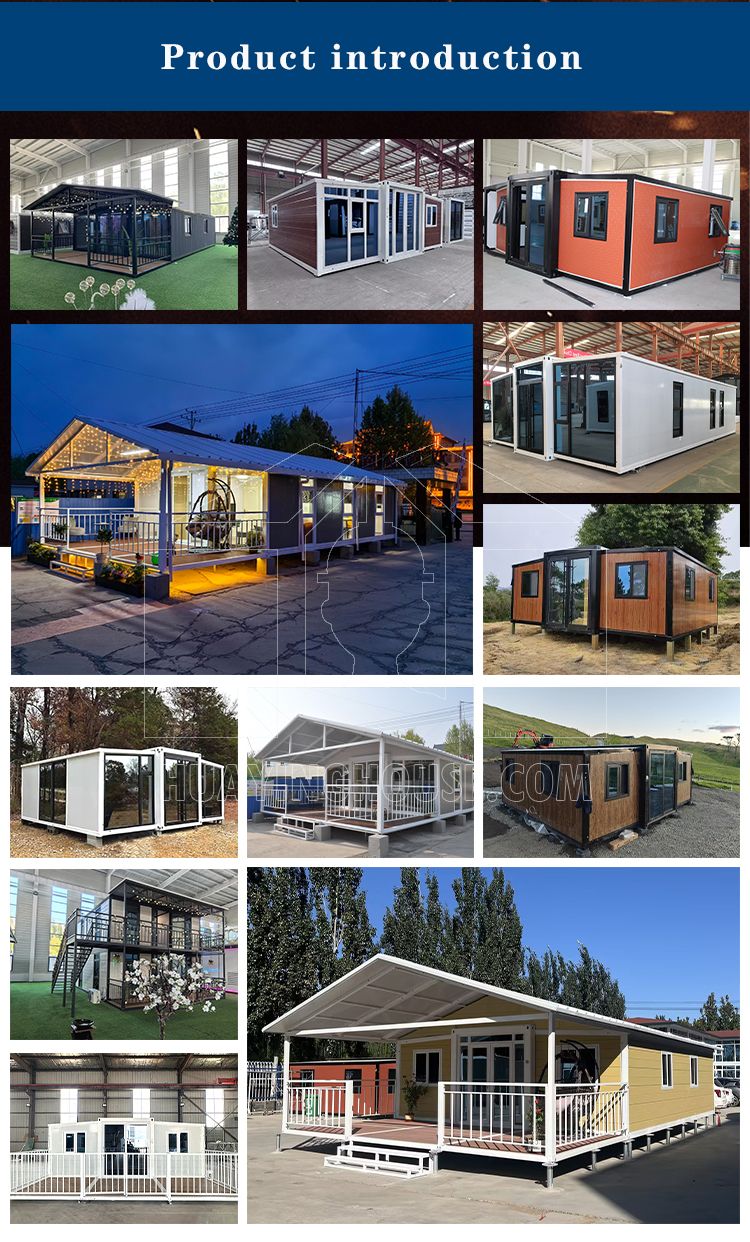 20FT Expandable container house -Wood color